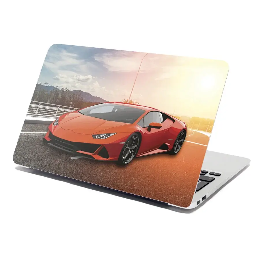Samolepka na notebook Sportovní auto 3 - 38x26 cm