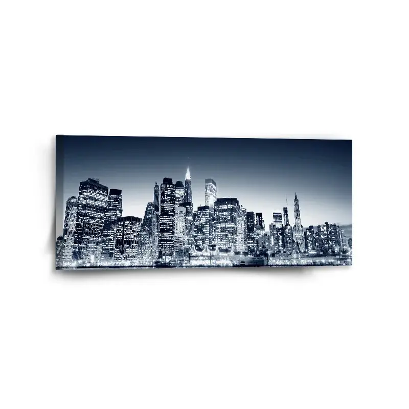 Obraz Noční New York - 110x50 cm