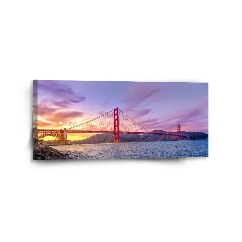 Obraz Golden Gate 5 - 110x50 cm