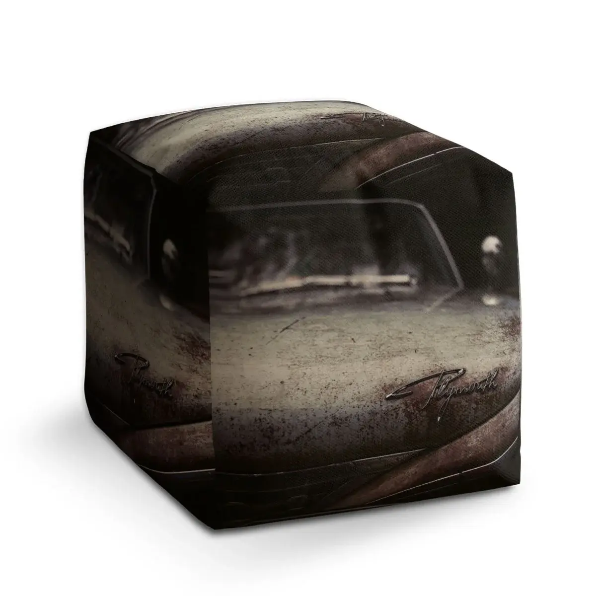 Taburet Cube Veterán Plymouth - 50x50x50 cm