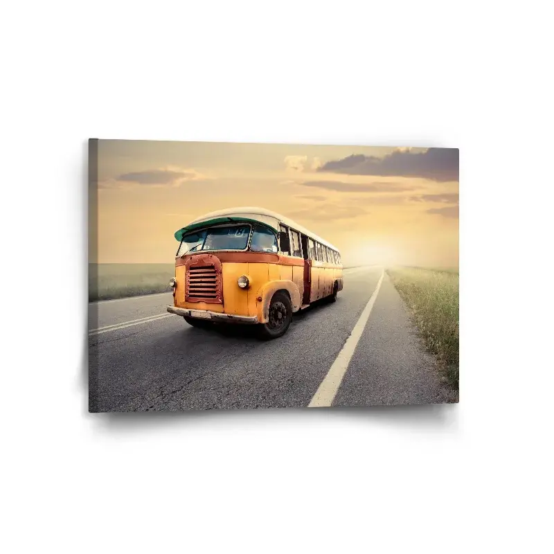 Obraz Autobus veterán - 120x80 cm