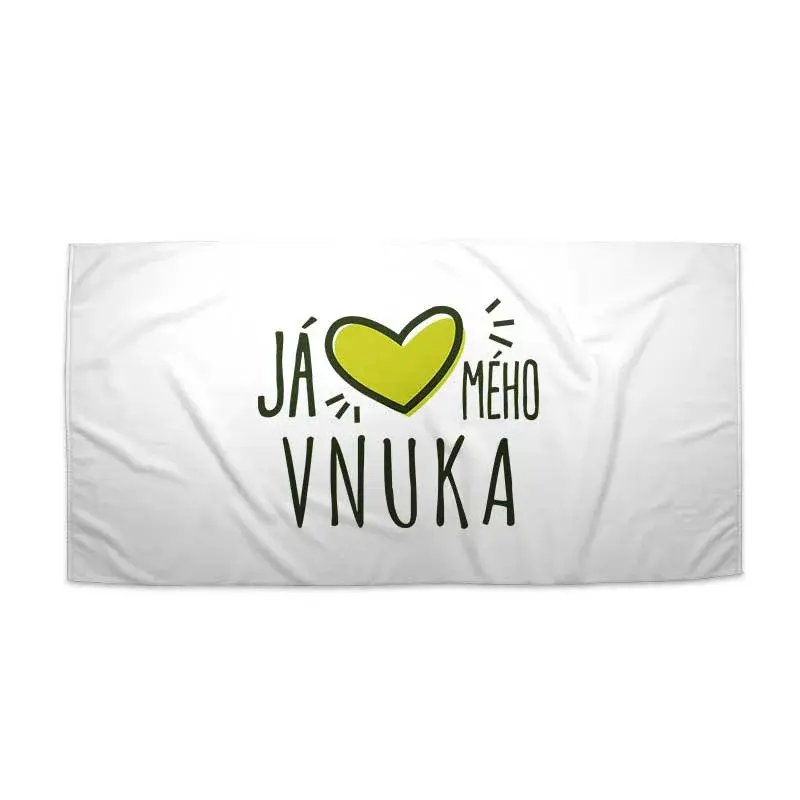Ručník Já miluju mého vnuka - 50x100 cm