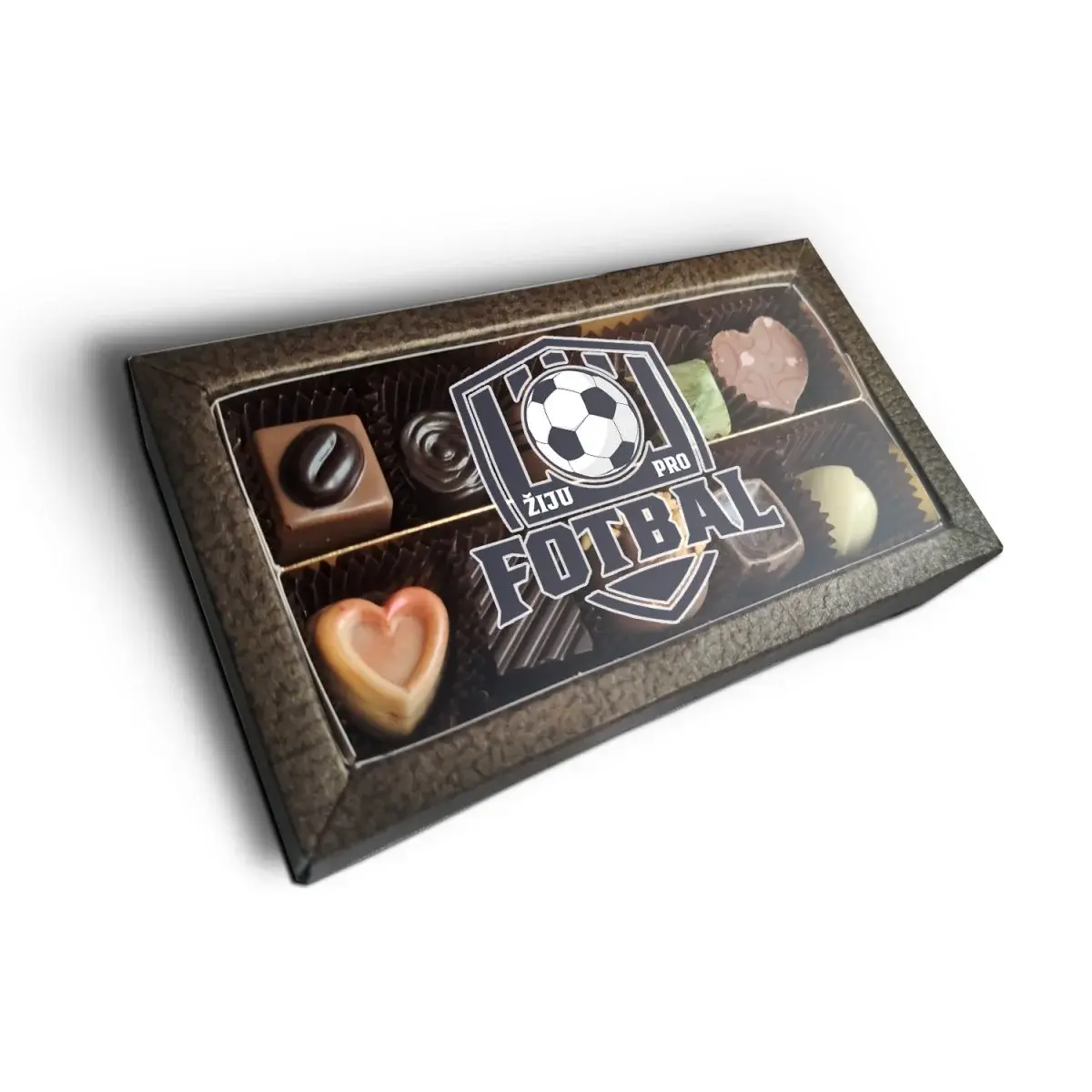 Pralinky Žiju pro fotbal - 10 ks pralinek