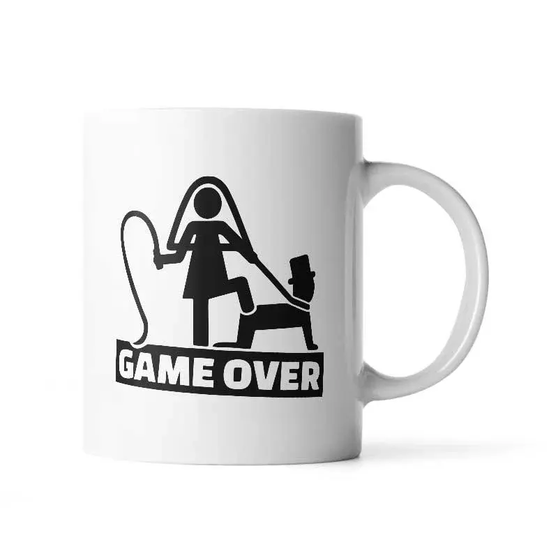Hrnek Game over - 200 ml - espresso
