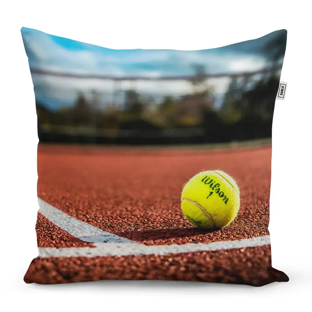 Polštář Tennis - 50x50 cm