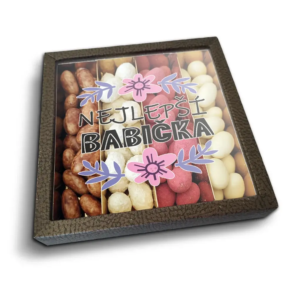 Mandle v čokoládě Nejlepší babička - 4x 80g