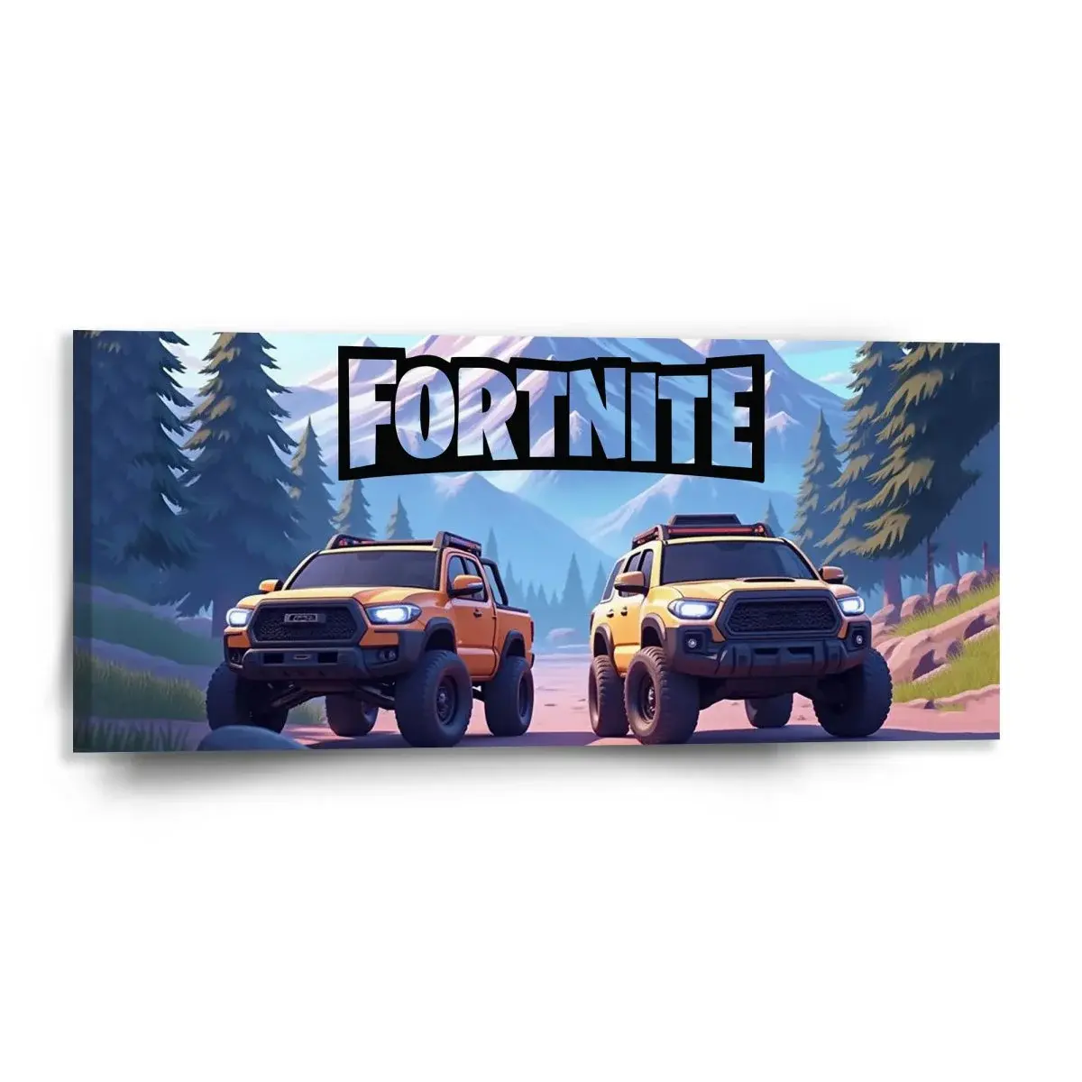 Obraz FORTNITE Off-road auta - 110x50 cm