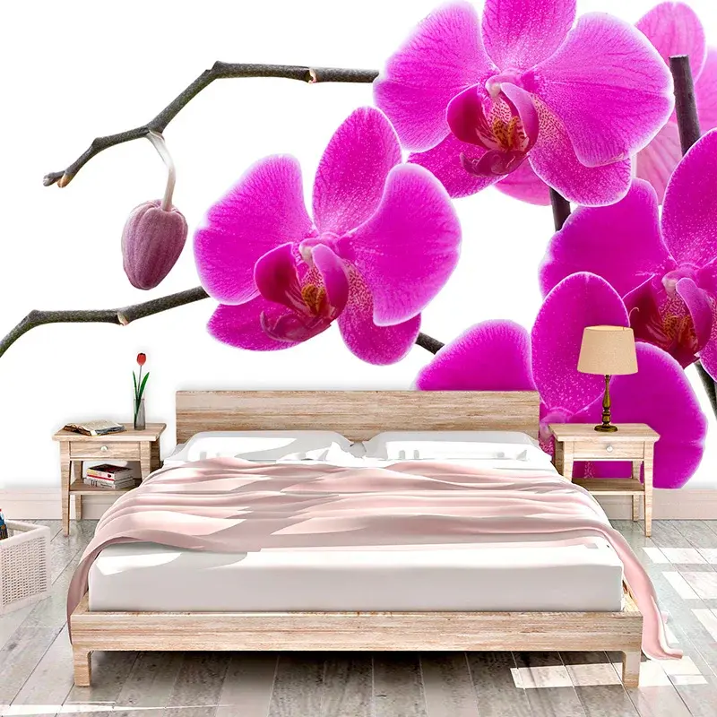 Tapeta Fialové orchideje - 125x75 cm