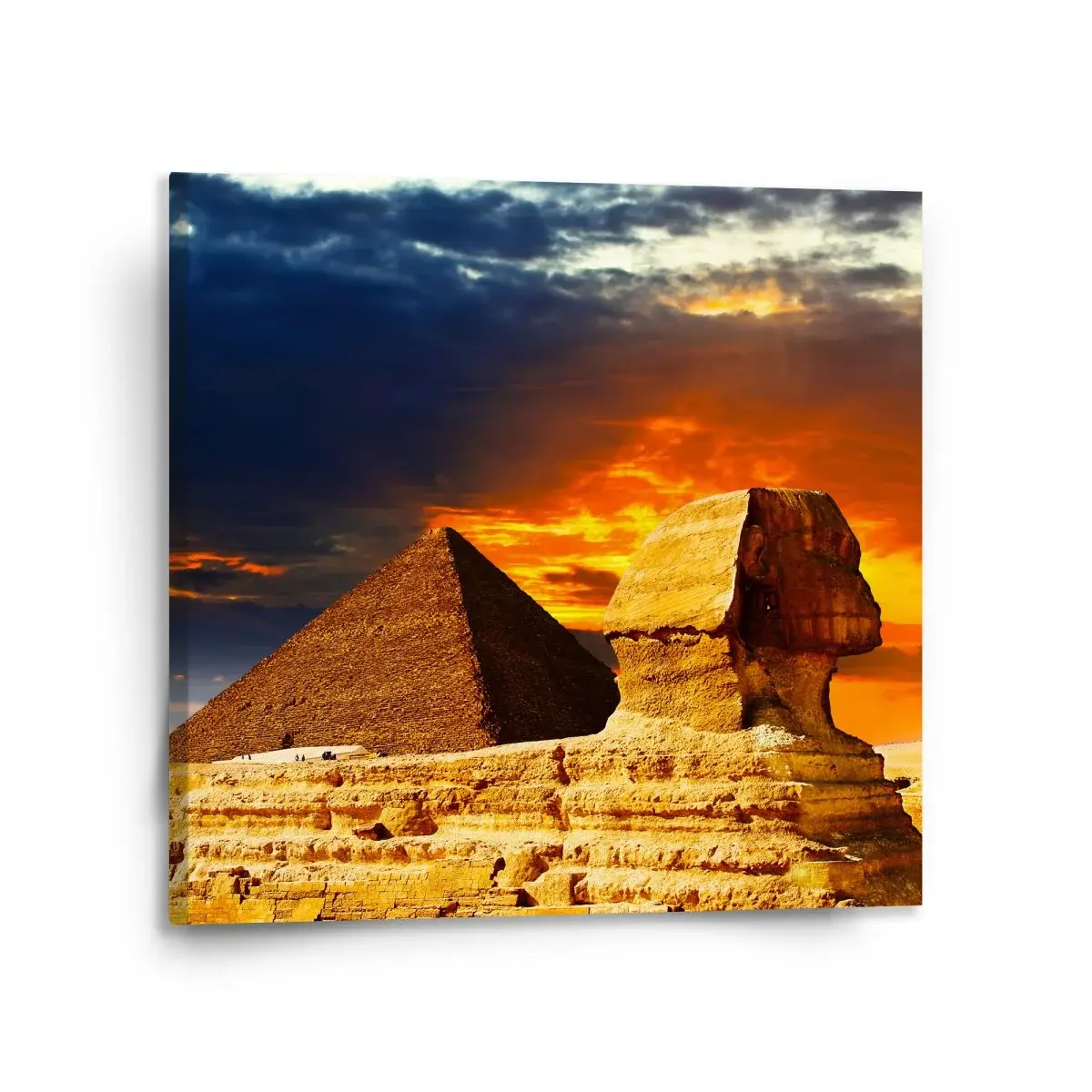 Obraz Pyramidy - 110x110 cm