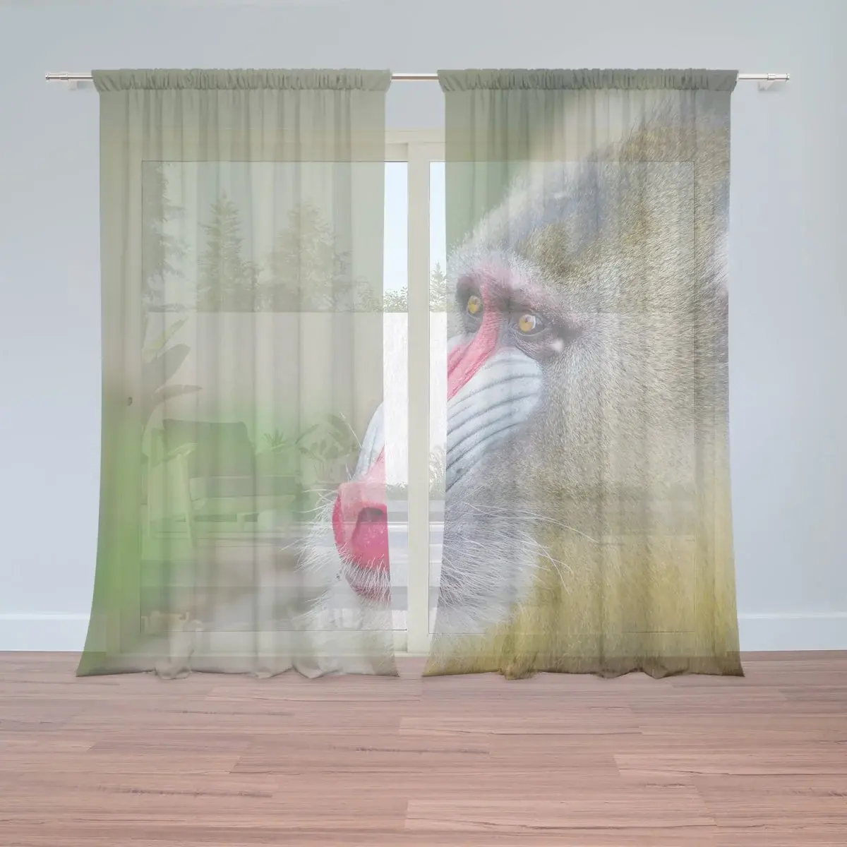 Záclony Mandril: 2ks 150x250cm