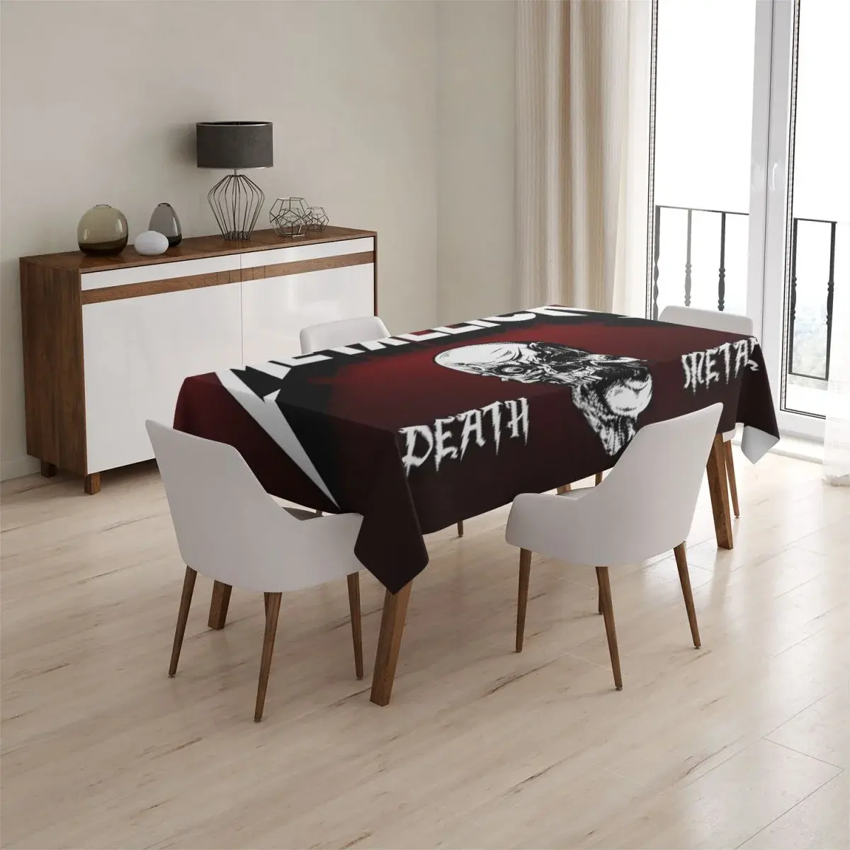 Ubrus METALLICA Death metal - 90x90 cm