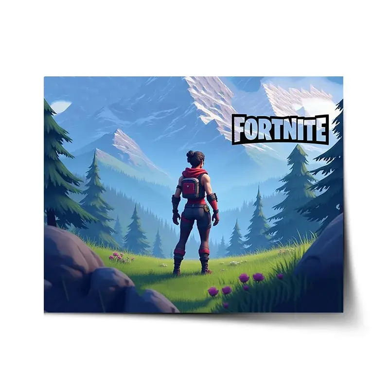 Plakát FORTNITE Horská krajina - 90x60 cm