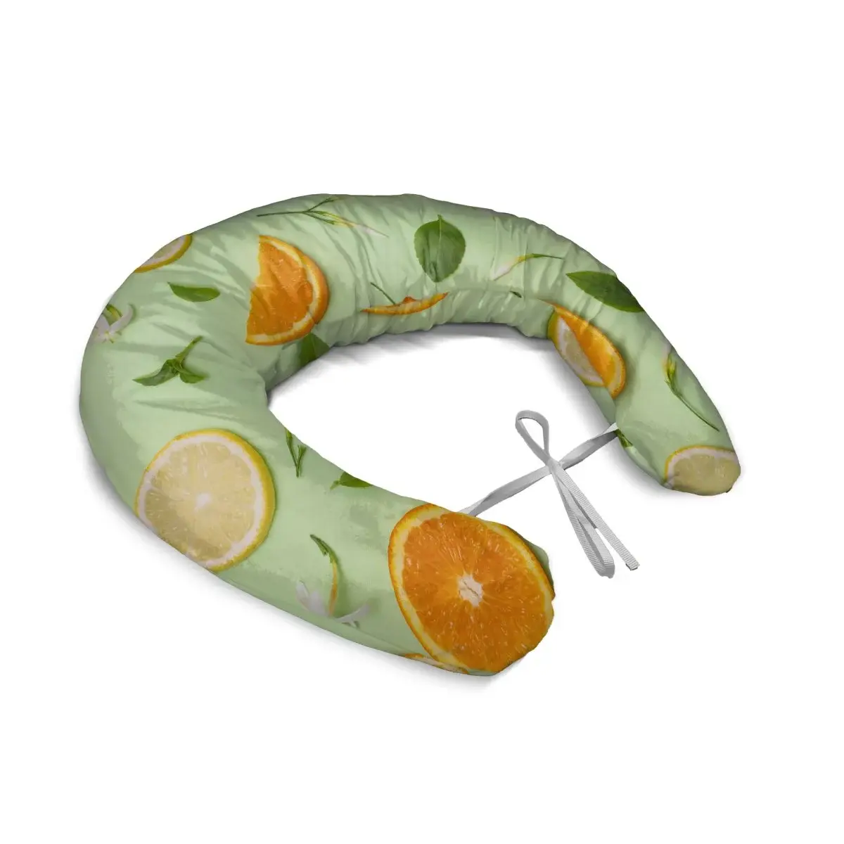 Těhotenský polštář Citrus a květ