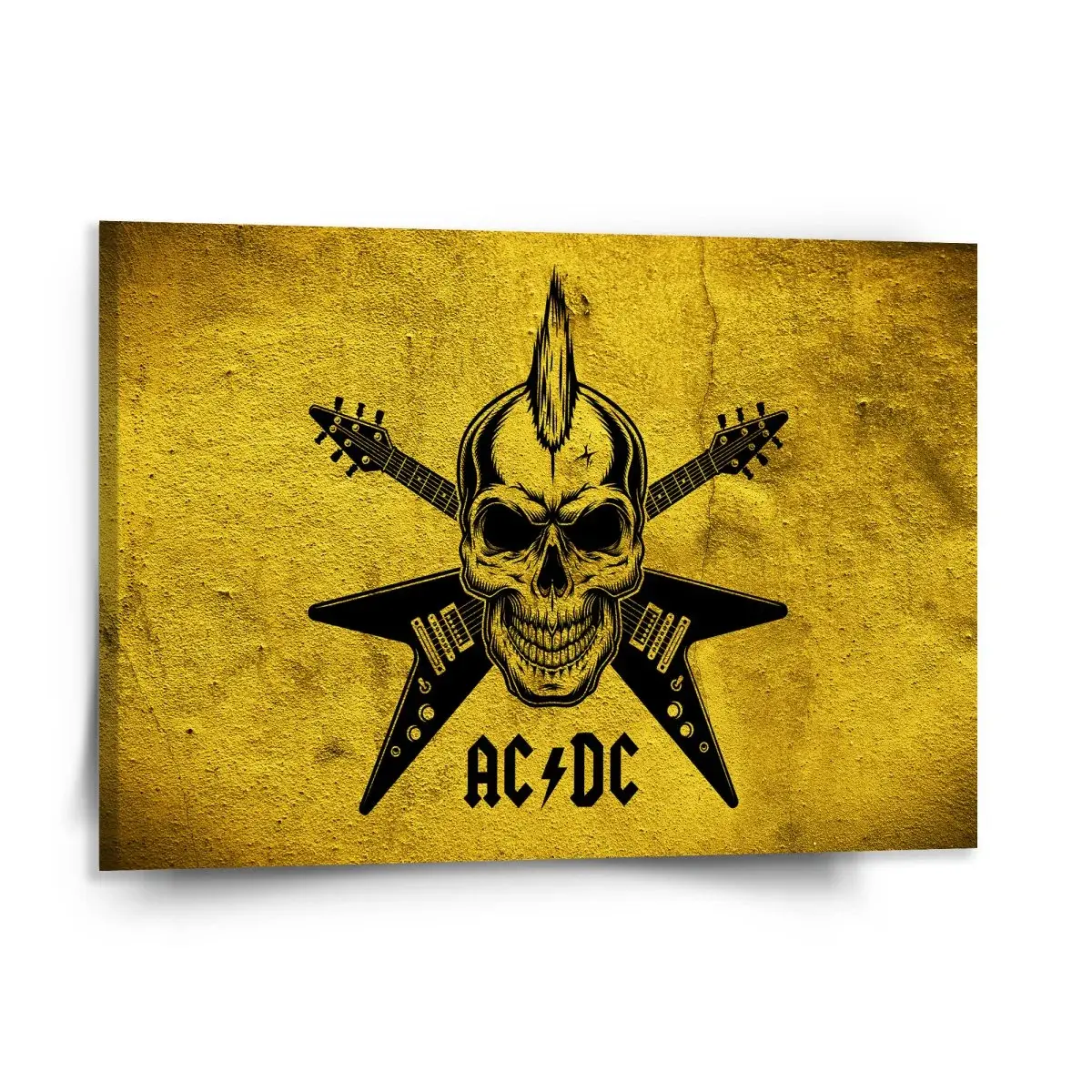 Obraz ACDC Lebka - 150x110 cm