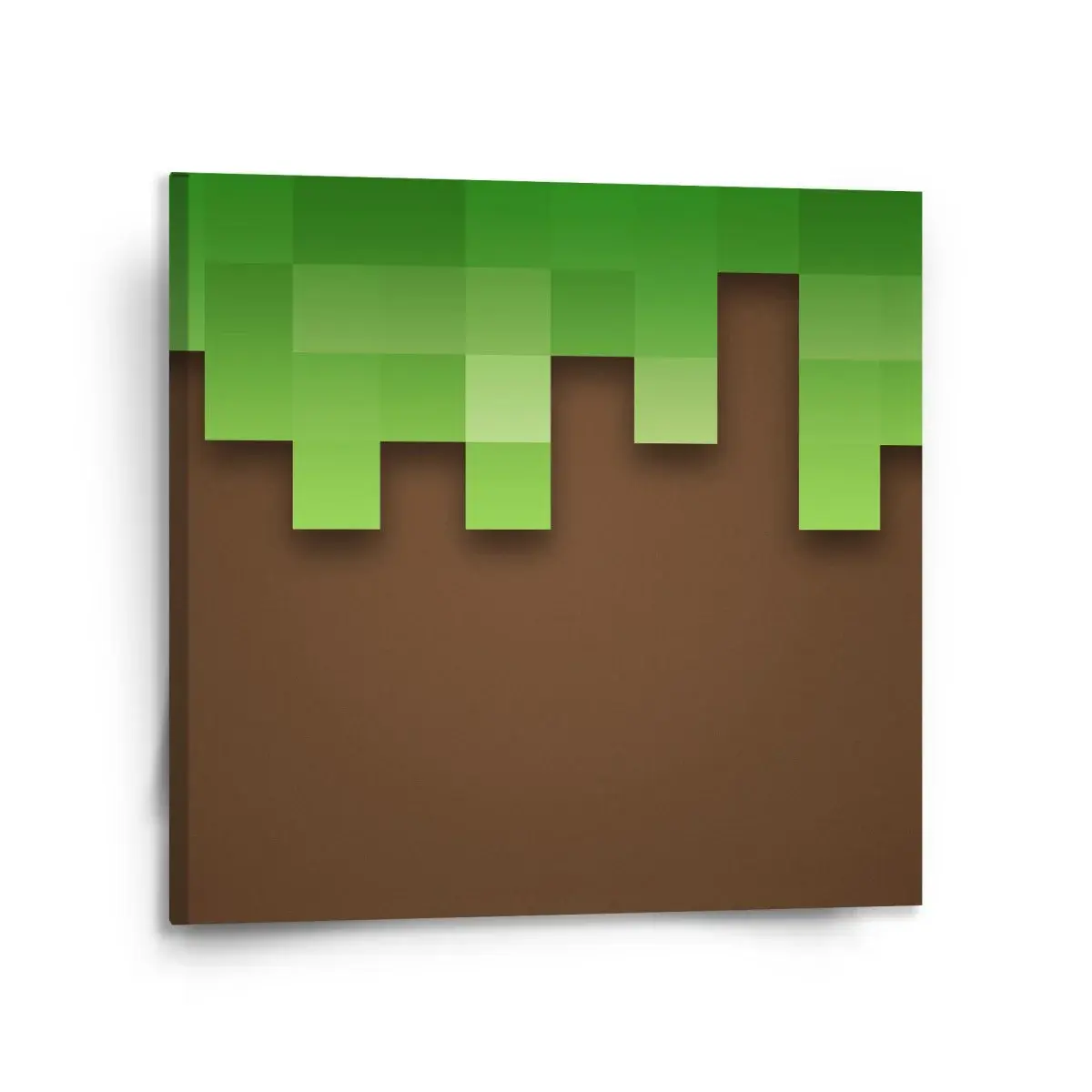Obraz Green Blocks - 110x110 cm