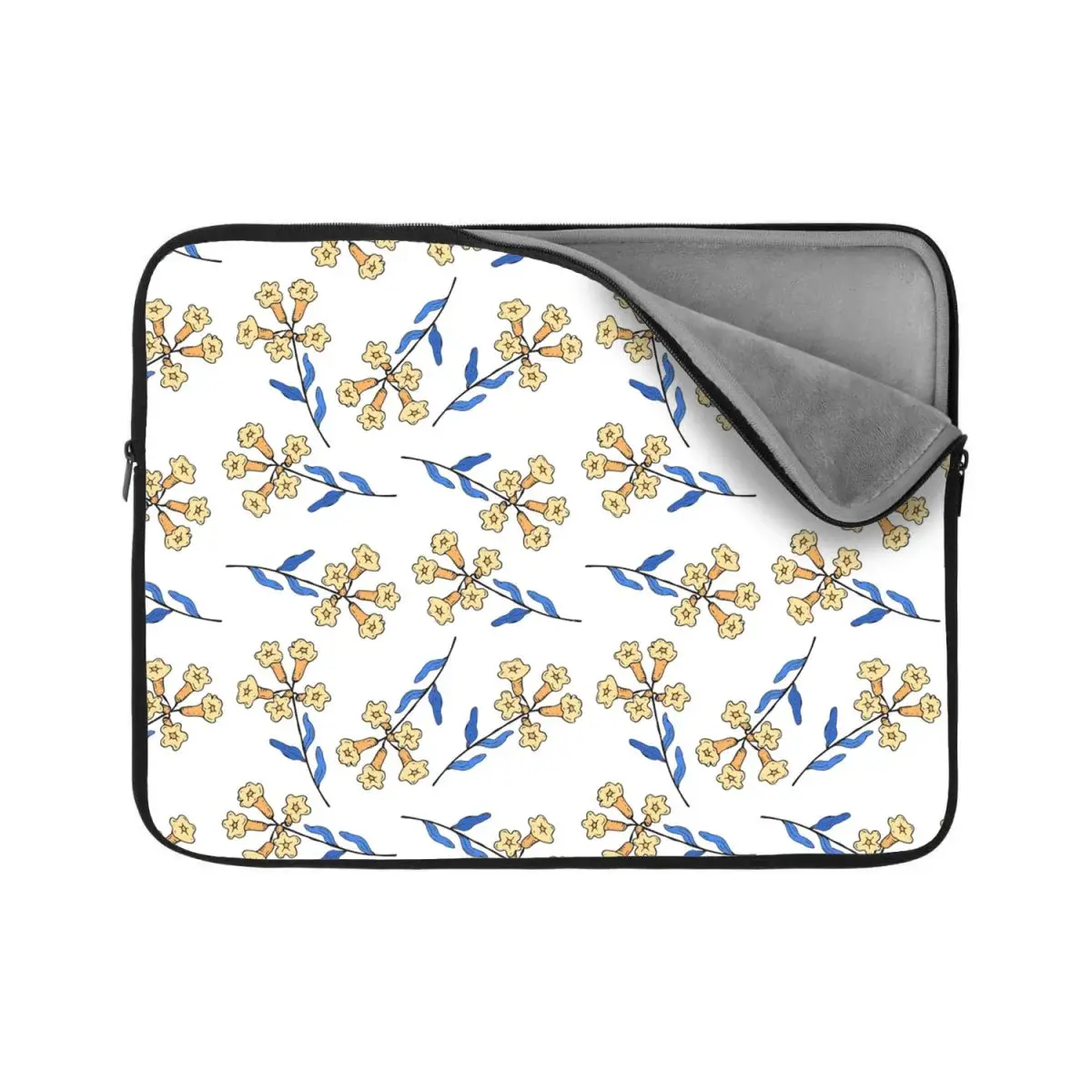 Obal na notebook Žluté kvítí - 15,6"