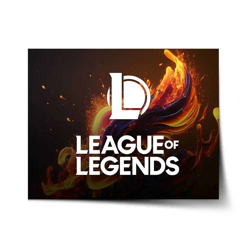 Plakát League of Legends Abstract - 90x60 cm