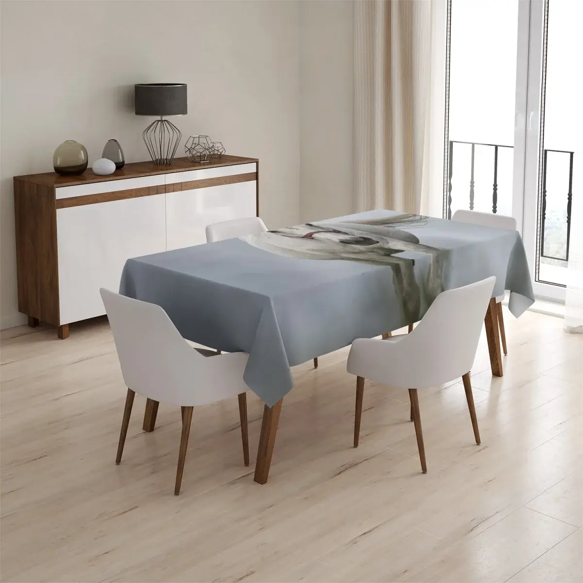 Ubrus Bílý kůň 3 - 145x240 cm