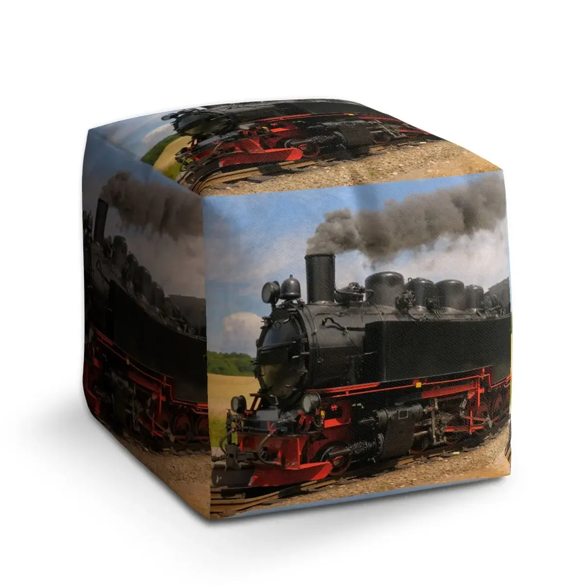 Taburet Cube Lokomotiva 3 - 60x60x60 cm