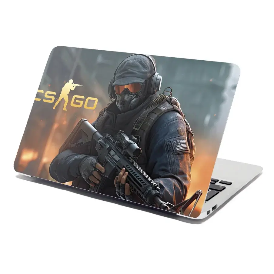 Samolepka na notebook CS:GO Voják 2 - 38x26 cm