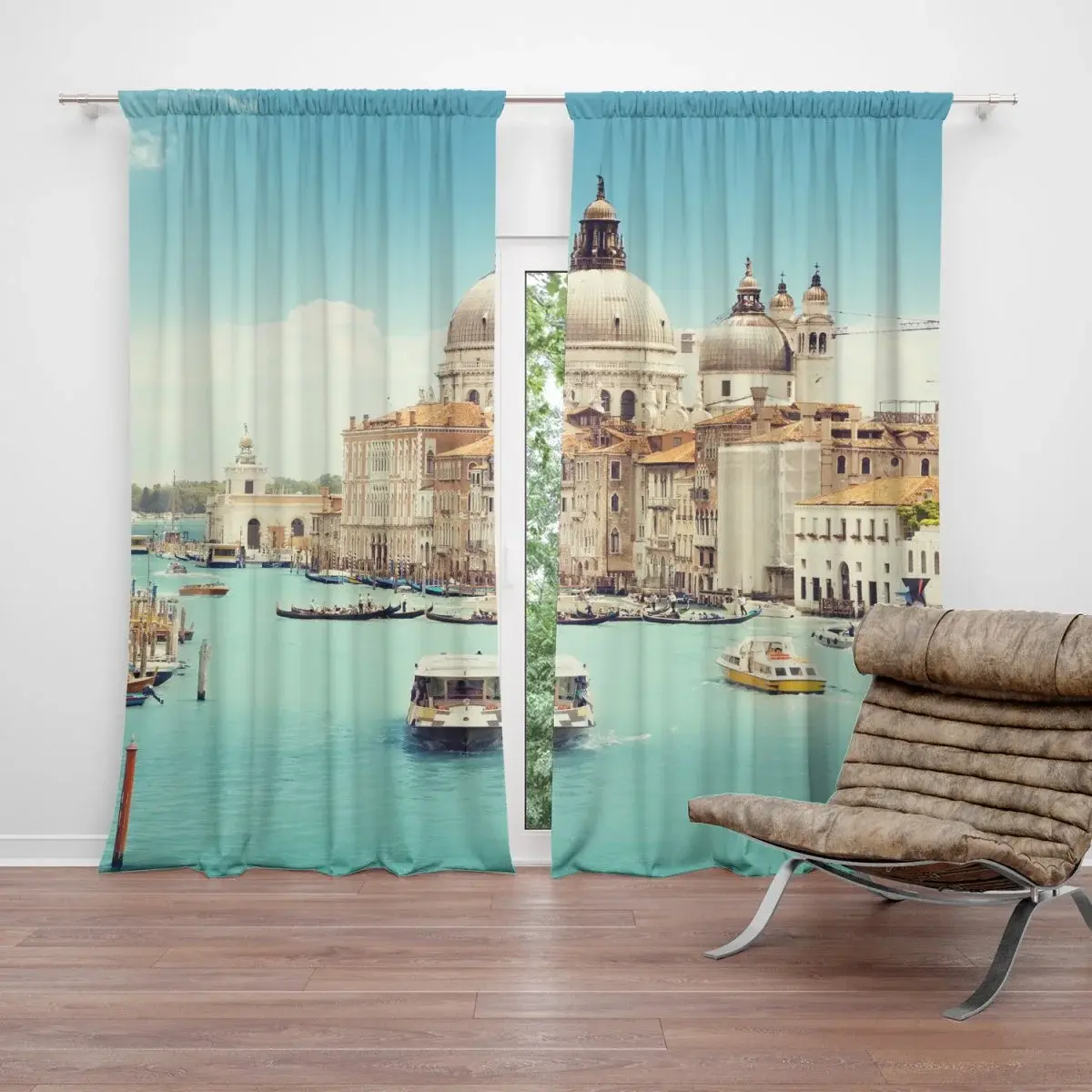Závěs Bazilika svatého Marka: 2ks 140x250cm