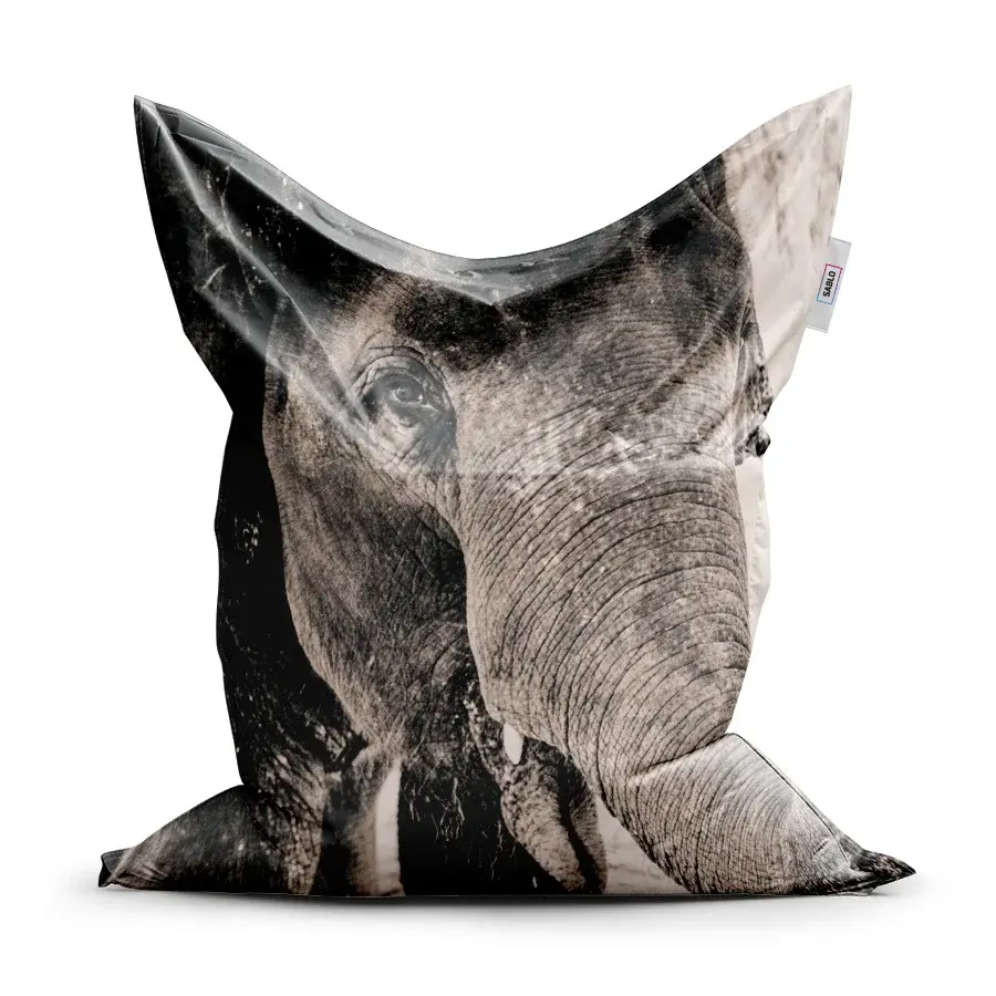 Sedací vak Classic Slon - 150x100 cm