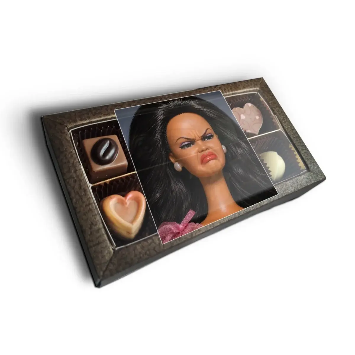 Pralinky Naštvaná Barbie - Meme Barbie - 10 ks pralinek