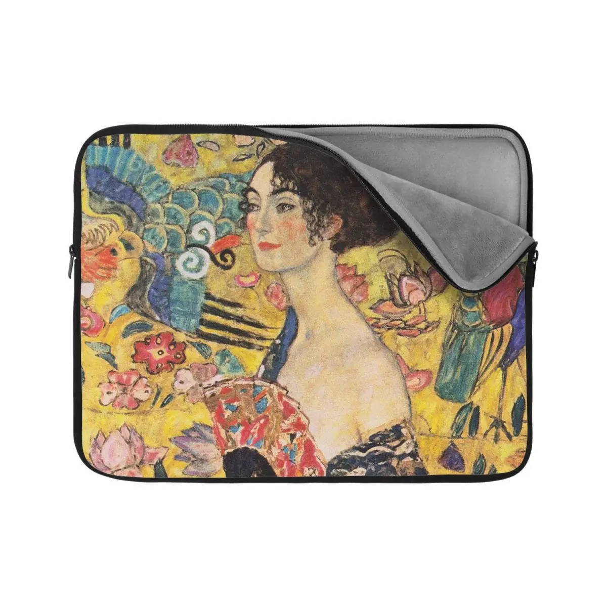 Obal na notebook Dáma s vějířem - Gustav Klimt - 13