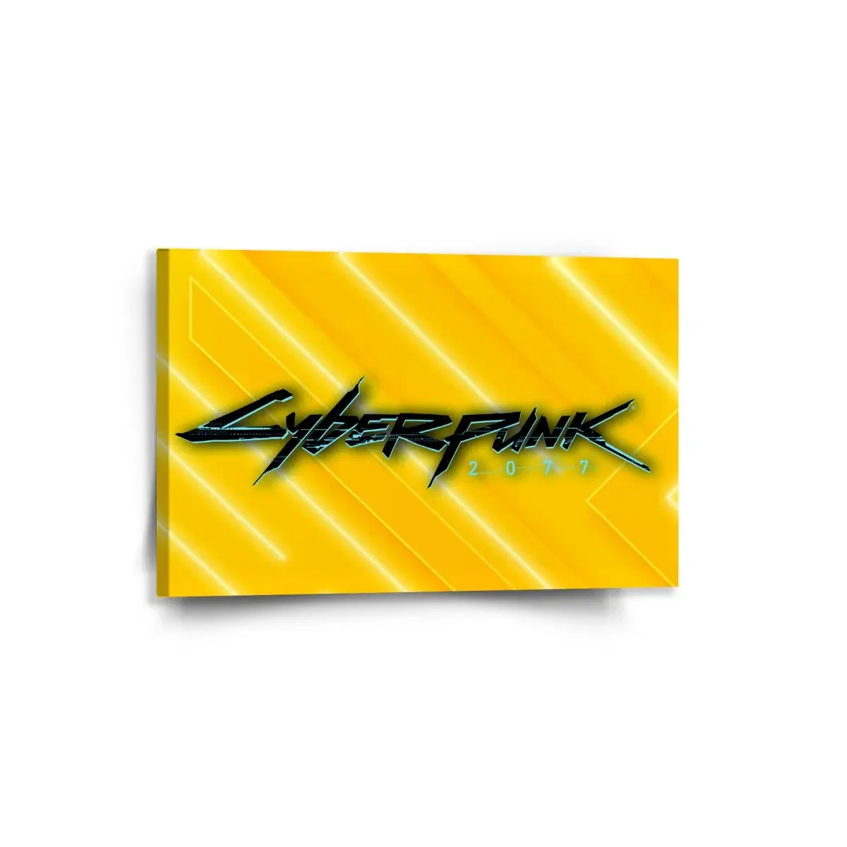 Obraz Cyberpunk 2077 Žlutý - 60x40 cm