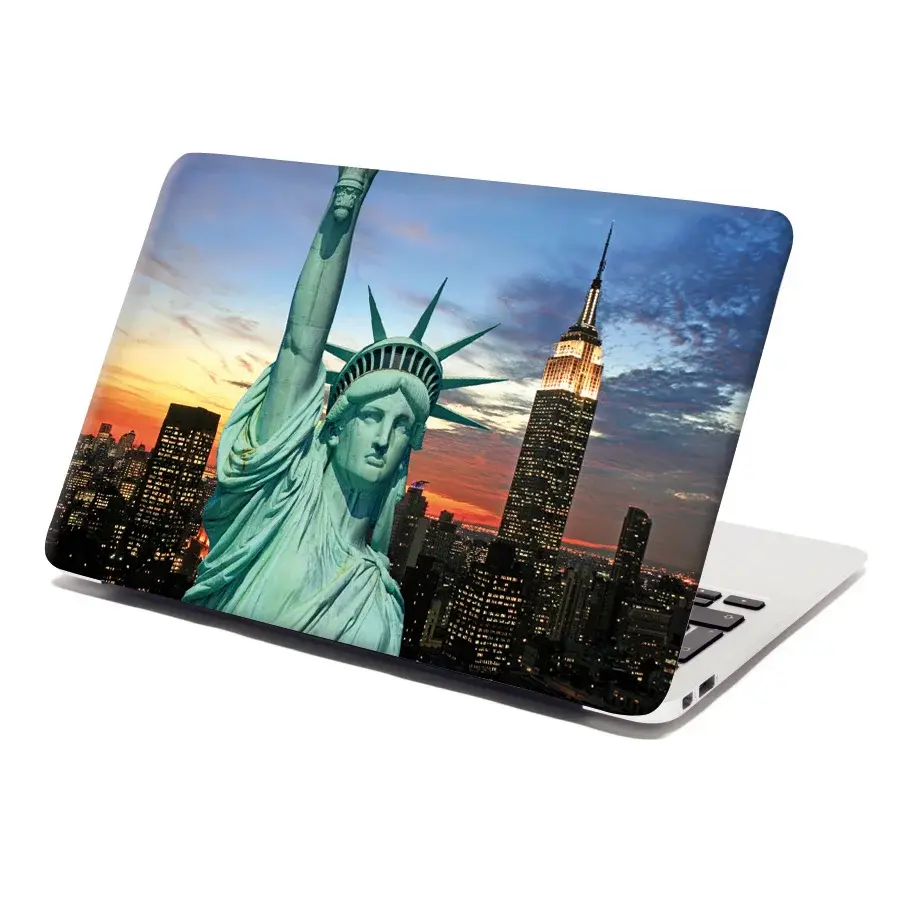 Samolepka na notebook Socha Svobody - 38x26 cm