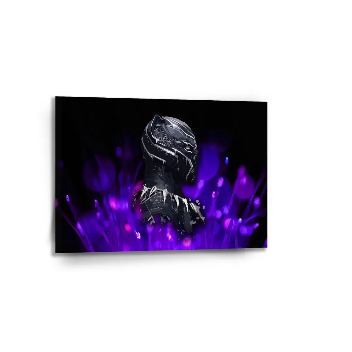 Obraz BLACK PANTHER Fialová luminescence - 90x60 cm