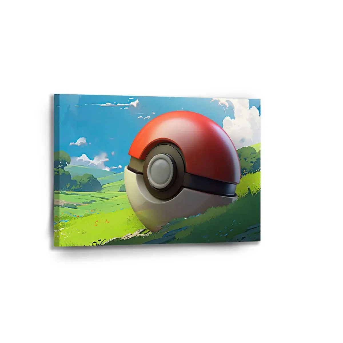 Obraz Pokemon ball Krajina - 90x60 cm