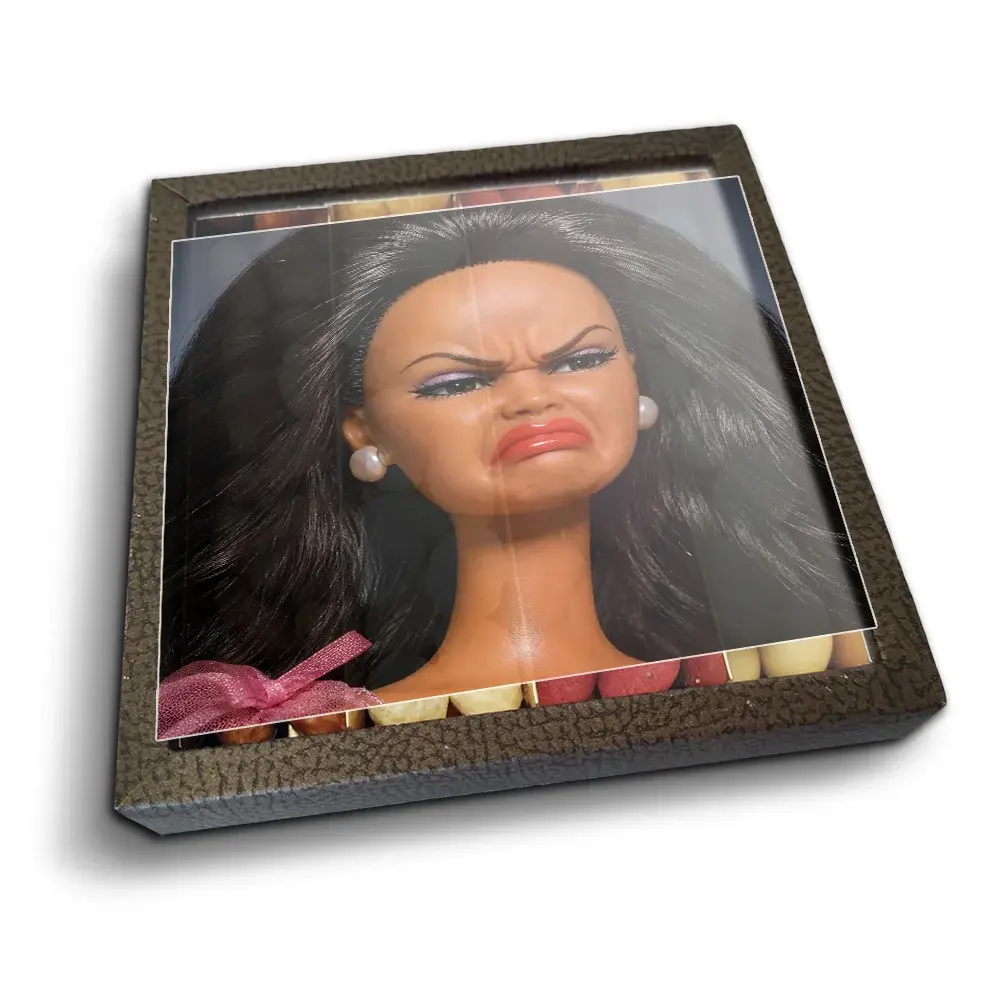 Mandle v čokoládě Naštvaná Barbie - Meme Barbie - 4x 80g