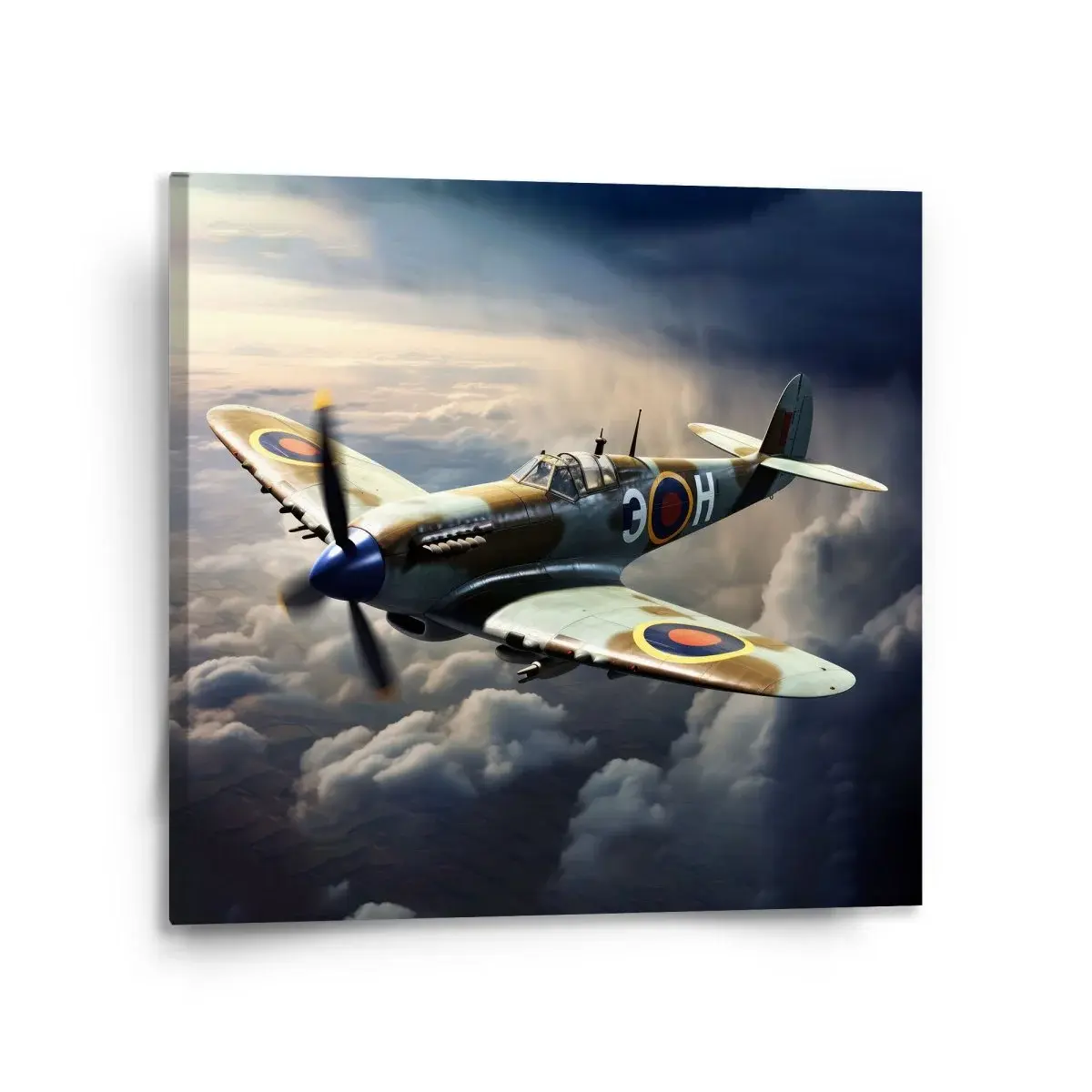 Obraz Stíhačka Spitfire - 110x110 cm