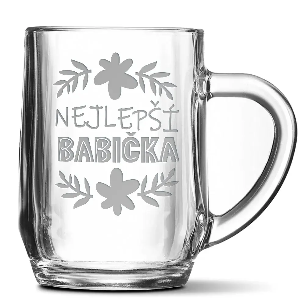 Půllitr Nejlepší babička: 0,5 l