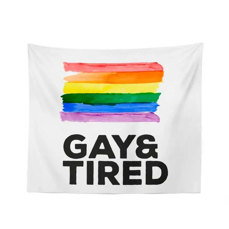 Deka GAY &amp; TIRED: 150x120 cm