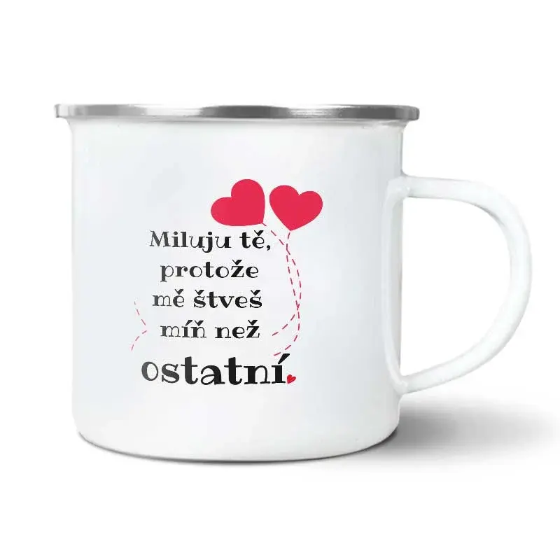 Plecháček Miluju tě, protože mě štveš míň než ostatní: 300 ml