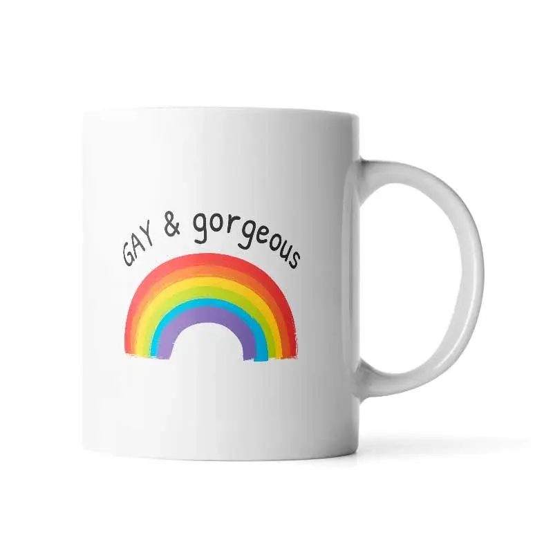 Hrnek GAY & gorgeous - 890 ml - XXL