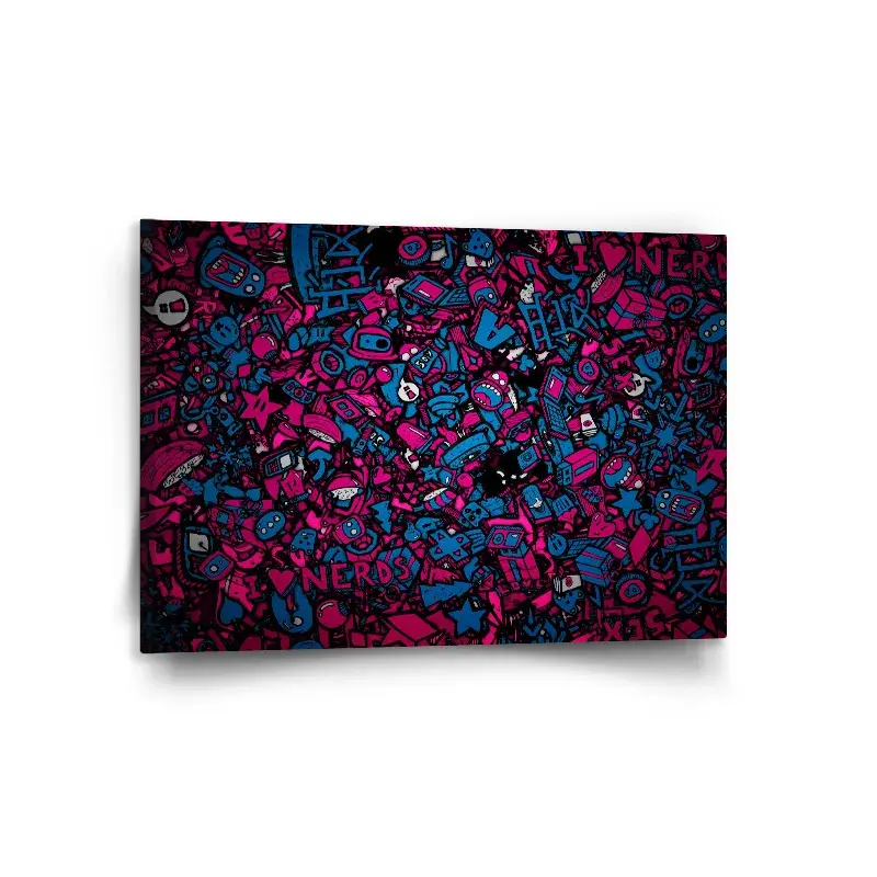 Obraz Kreslené obrázky - 120x80 cm