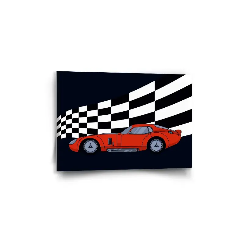 Obraz Závodní auto - 60x40 cm