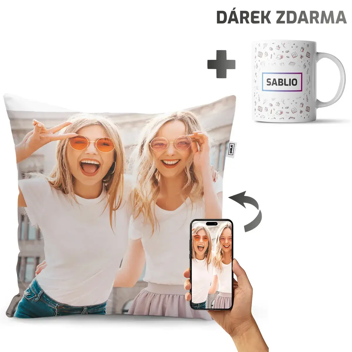 Polštářek s vlastní fotografií: 60x60