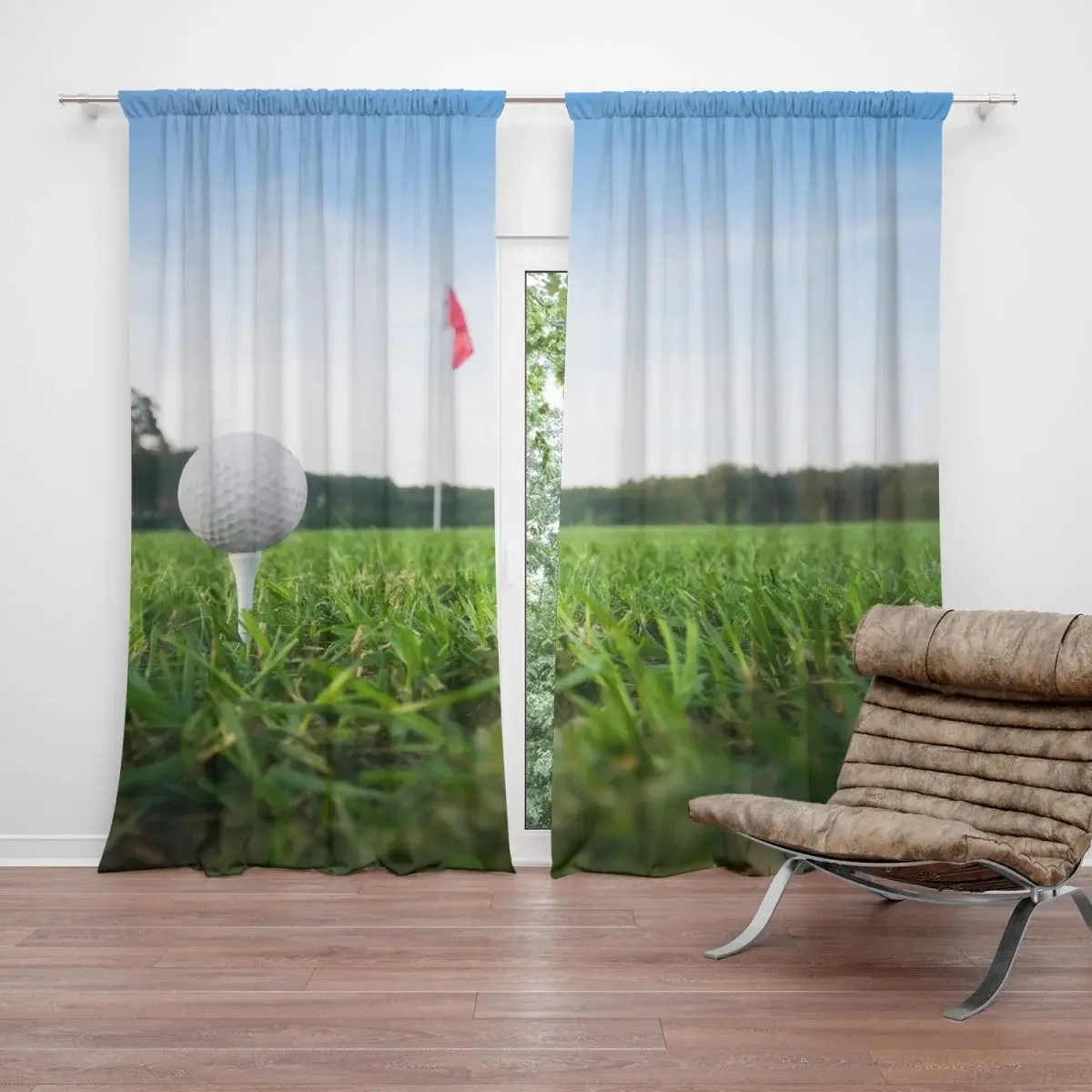 Závěs Golf: 2ks 140x250cm