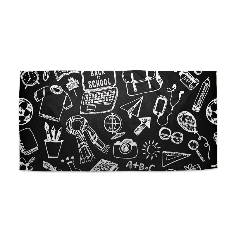Ručník Černobílá škola - 30x50 cm