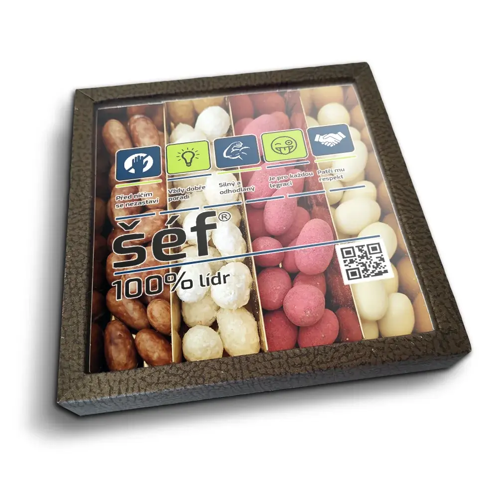Mandle v čokoládě Šéf - 4x 80g