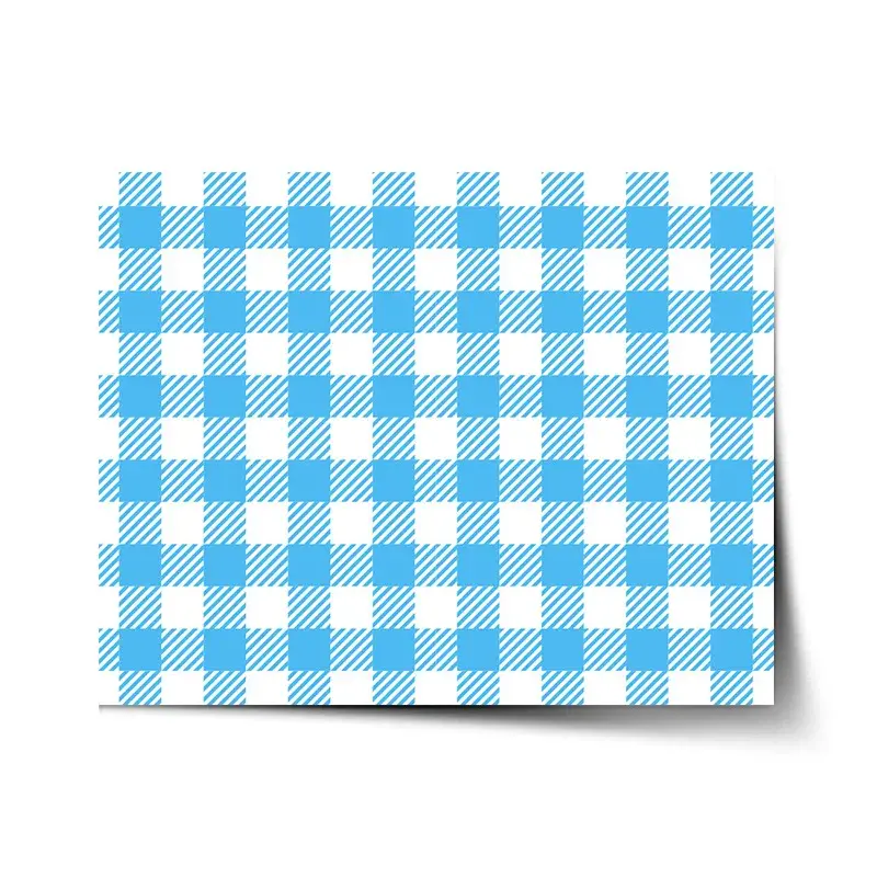 Plakát Košilový vzor - 60x40 cm