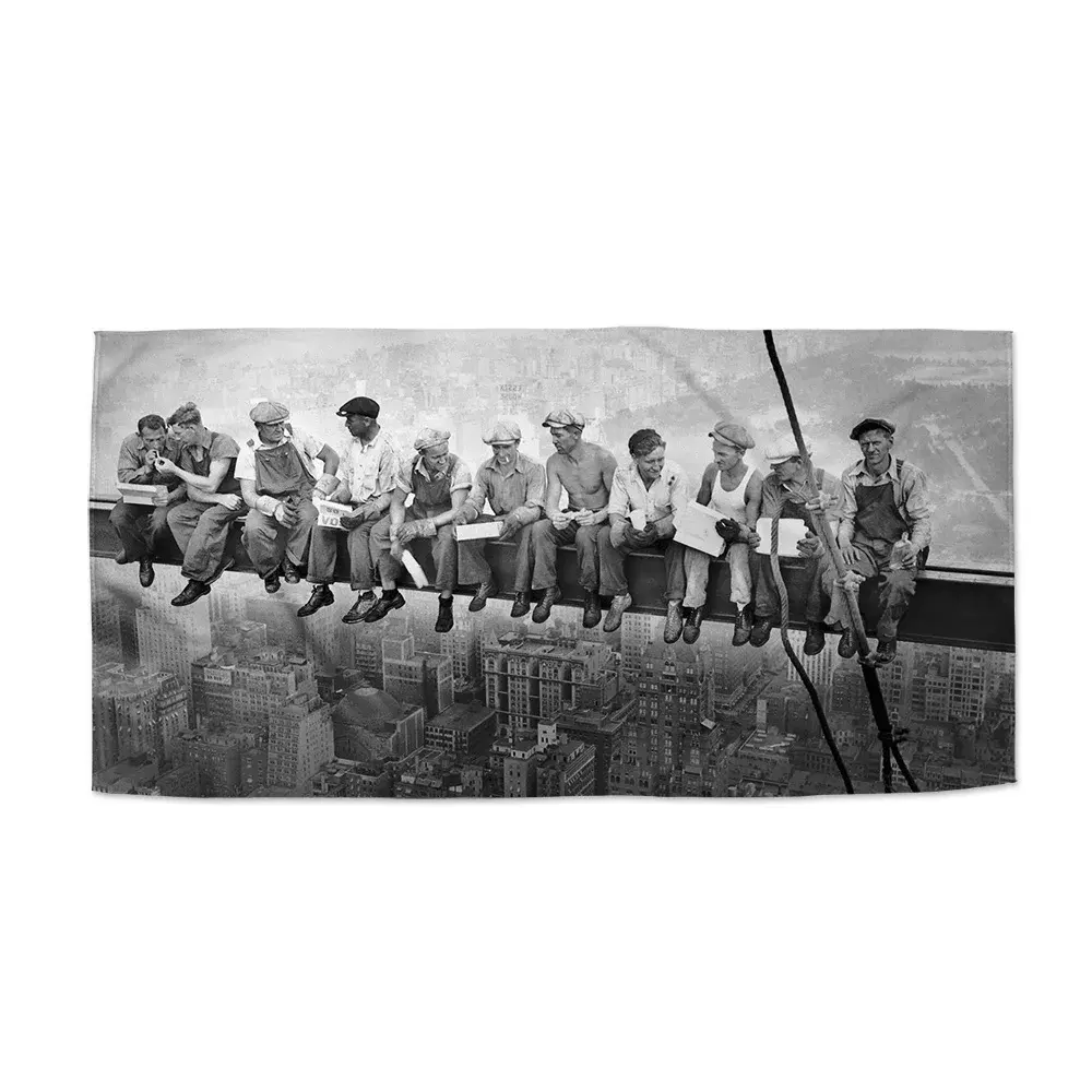 Ručník Zedníci na traverze - 70x140 cm