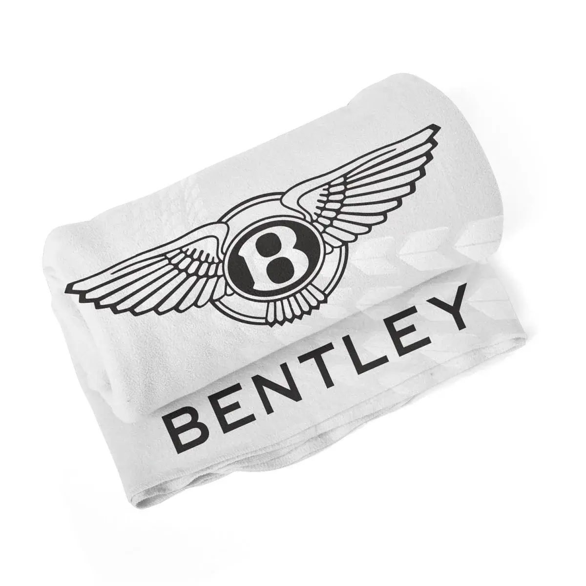 Deka Bentley na bílé - 190x140 cm