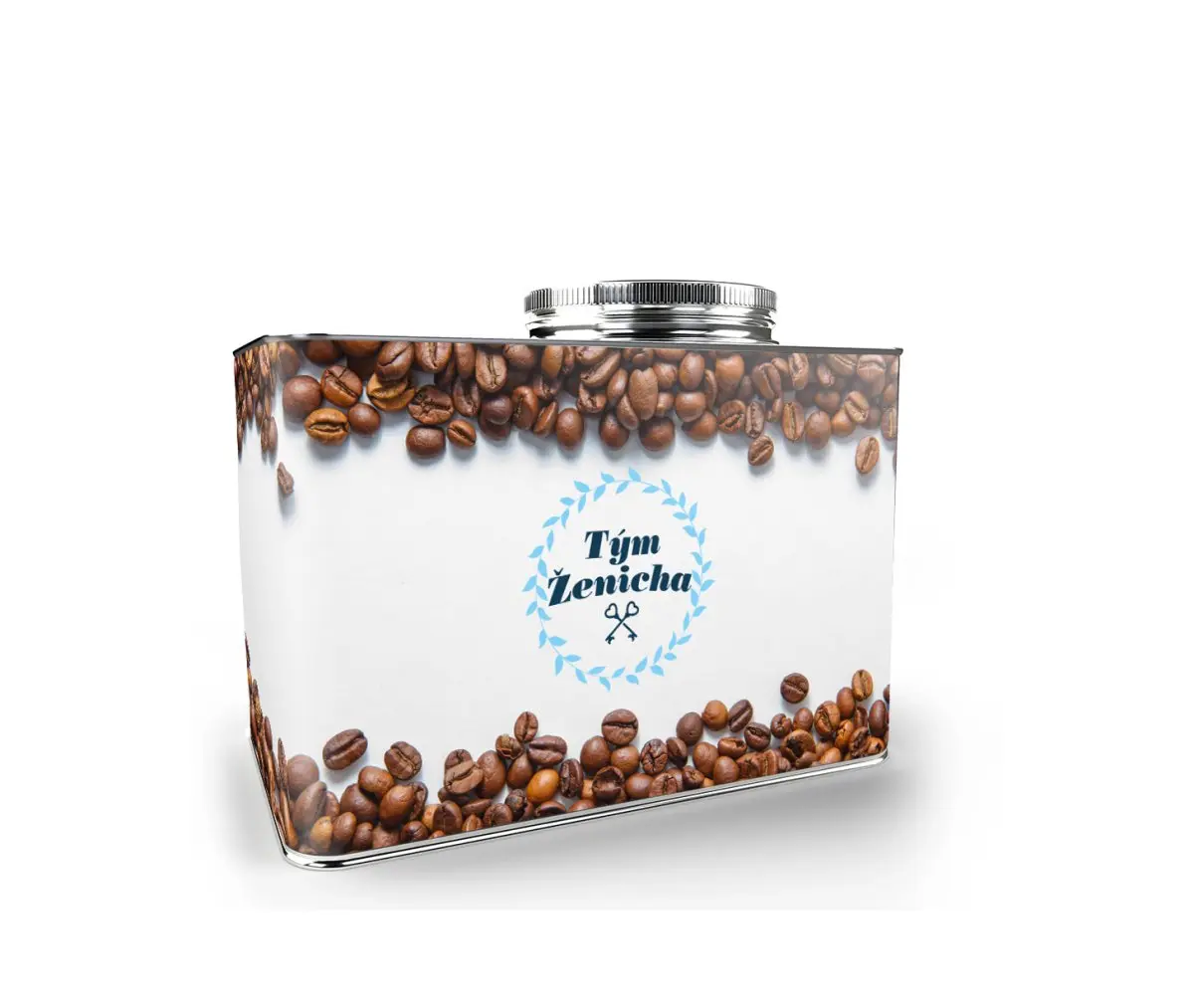 Dárková káva Tým ženicha klíče - 500g
