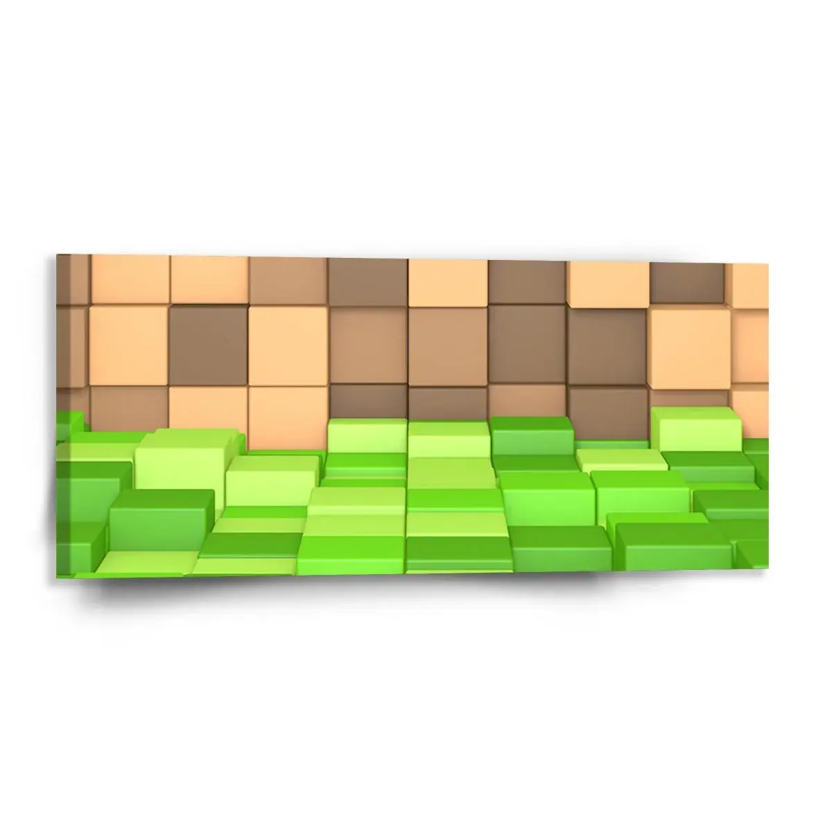 Obraz Blocks 3D - 110x50 cm
