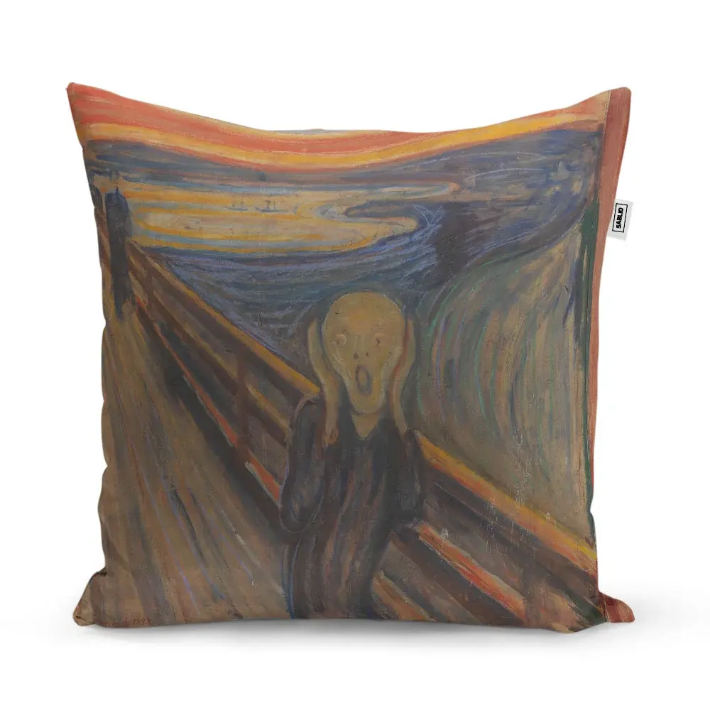 Polštář Výkřik - Edvard Munch - 60x60 cm